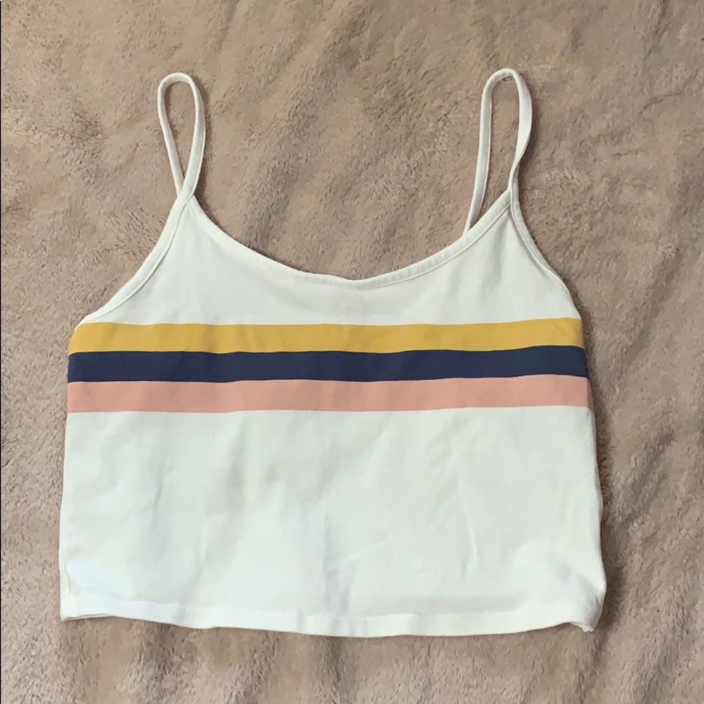 White Crop Top